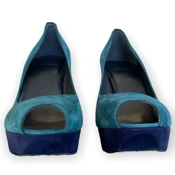 Stuart WEITZMAN peep toe platform pumps - Picture 4 of 10